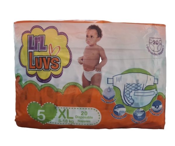 Lil Luvs X-Large 20's (8-18 Kg)